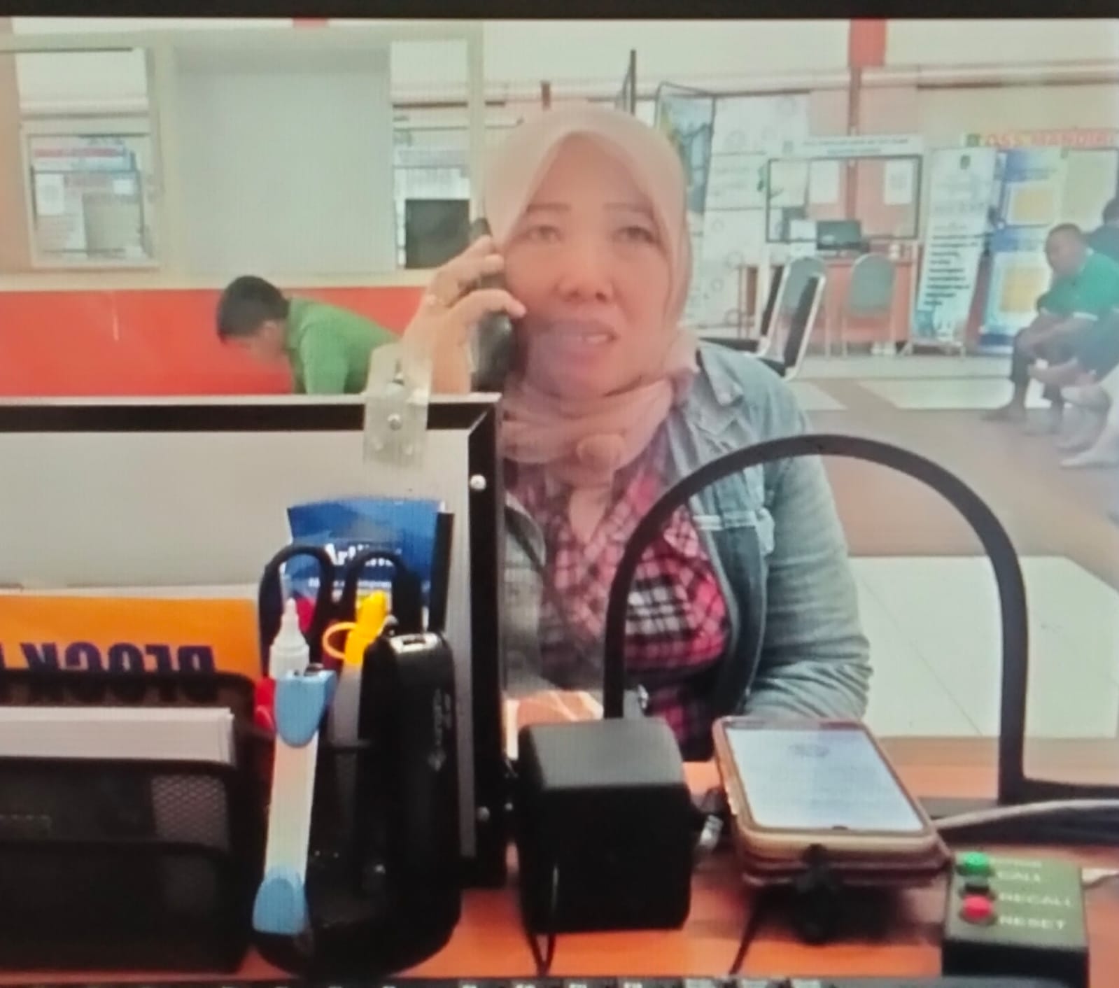 pemberian layanan konsultasi yang diberikan oleh petugas pelaksana dinkes P2KB tentang Reaktivasi UHC